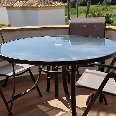 アパート En Denia, Urbanizacion El Palmar Con Piscina, Toboganes Y Chiringuito