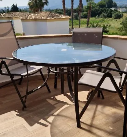 En Denia, Urbanizacion El Palmar Con Piscina, Toboganes Y Chiringuito Apartment